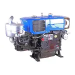 Двигатель Zubr ZH1125N дизельный 30 л.с. вал - маховик со шкивом, изображение 3 купити в Україні