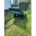 Причіп для мотоблока 1.20*2.00 м самоскид (ШП2) зелений, зображення 2 купити в Україні