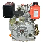 Двигун Зубр 178F (дизель, 6.0 к.с., вал 25 мм., шліц), зображення 2 купити в Україні