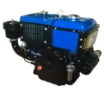 Двигун Zubr SH195NDL дизельний 12 к.с. вал - маховик зі шківом, зображення 2 купити в Україні