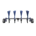 Чеснокосажалка 4-х рядная на мотоблок (ЧС12) ложки диаметром 34мм, изображение 4 купити в Україні