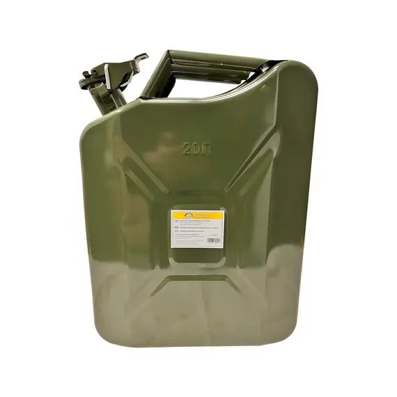 Каністра металева 20л Сталь вертикальна (38638), зображення 5 купити в Україні