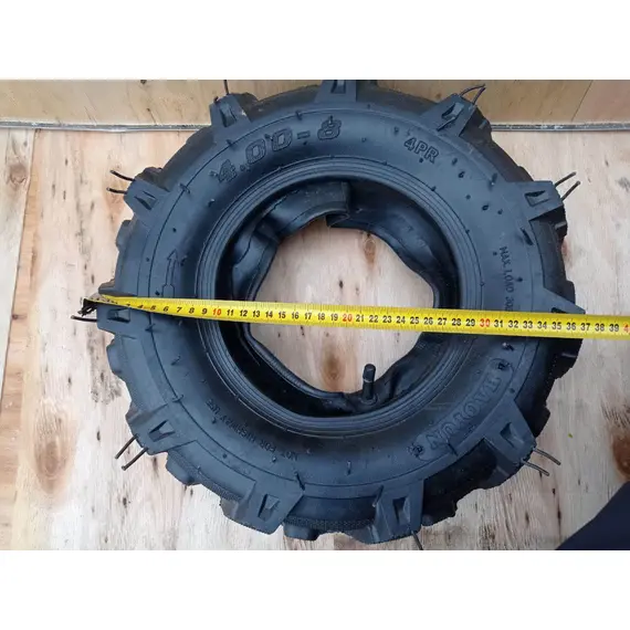 Покрышка с камерой 4.00-8 "елочка" 4PR, изображение 2 купити в Україні