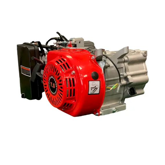 Двигун Зубр (Viper) 170F-S для генератора, вал 35*23мм (короткий конус) бензиновий 7.5 к.с. вал - конусний купити в Україні