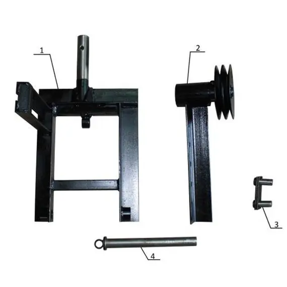 Комплект під роторну косарку для мототрактора (КТд4) купити в Україні
