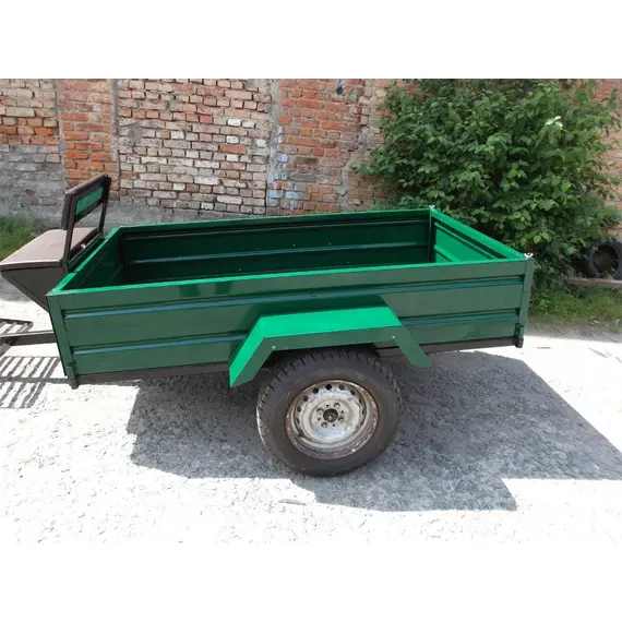 Причіп для мотоблока 1.20*2.00 м (ШИП) зелений купити в Україні
