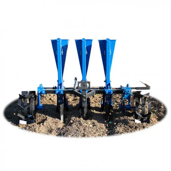 Чеснокосажалка 3-х рядная (цепь с двойной ложкой Ø34, Ø24,5) (ЧС21), изображение 3 купити в Україні