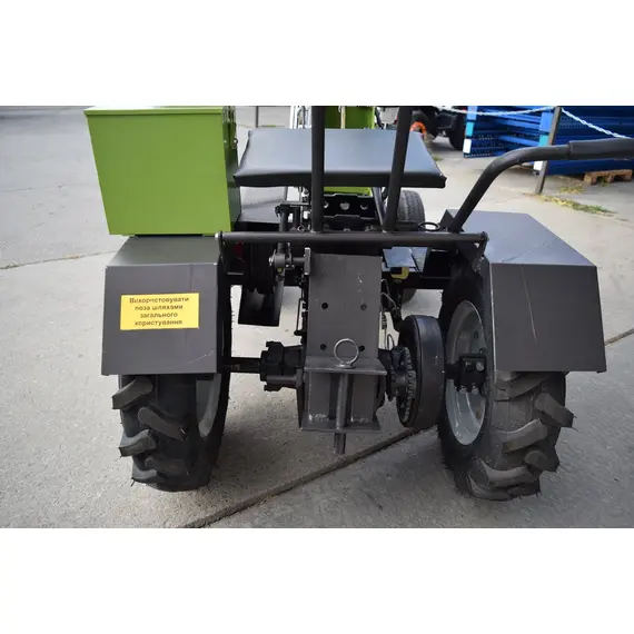 Минитрактор из мотоблока Зубр-12Е 12 л.с. (почвофреза), изображение 9 купити в Україні