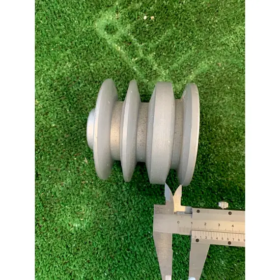 Шків 3 струмковий 85мм під вал 19мм, профіль B, зображення 5 купити в Україні