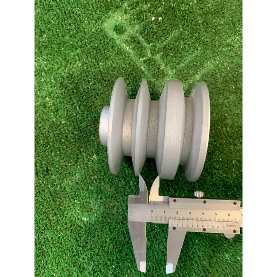 Шків 3 струмковий 85мм під вал 19мм, профіль B, зображення 6 купити в Україні