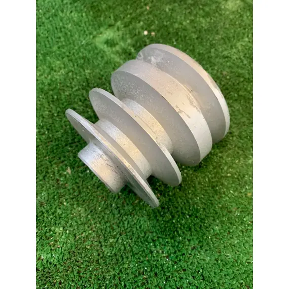 Шків 3 струмковий 85мм під вал 19мм, профіль B, зображення 3 купити в Україні