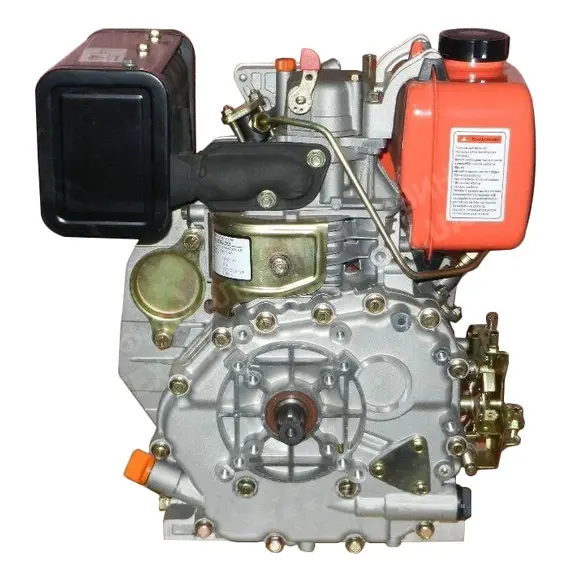 Двигун Зубр 178F (дизель, 6.0 к.с., вал 25 мм., шліц), зображення 2 купити в Україні