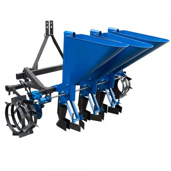 Чеснокосажалка 3-рядная (ложки увеличенные Ø34) (ЧС18), изображение 2 купити в Україні