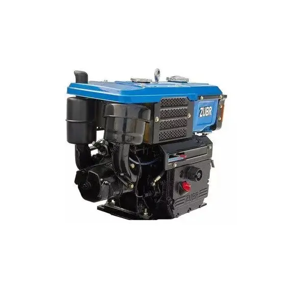 Двигун Зубр R190NM дизельний 10 к.с. вал - маховик зі шківом, зображення 2 купити в Україні