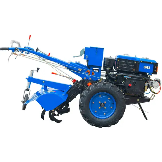 Мотоблок Зубр JR-Q12E + фреза, зображення 2 купити в Україні