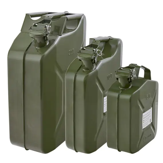 Каністра металева 20л Сталь вертикальна (38638), зображення 2 купити в Україні