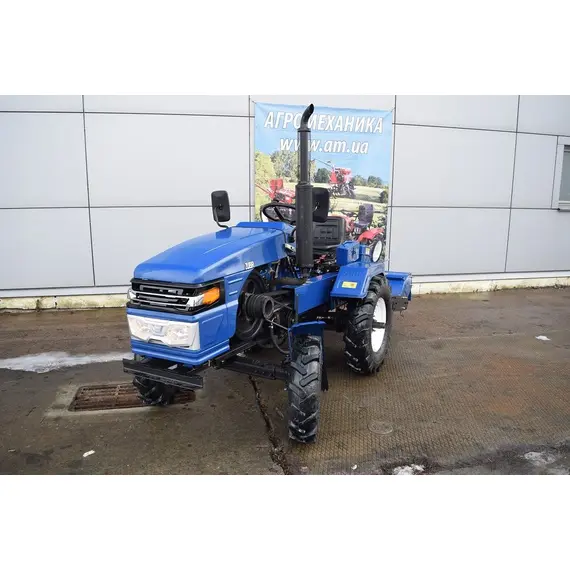 Мототрактор ZUBR Z-180 + плуг, изображение 4 купити в Україні