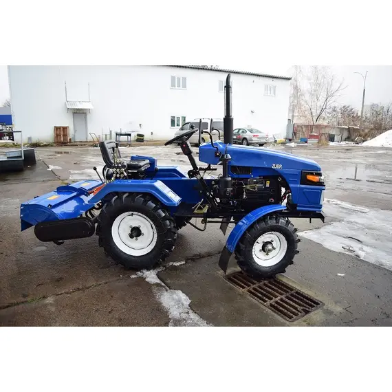 Мототрактор ZUBR Z-180 + плуг, изображение 10 купити в Україні