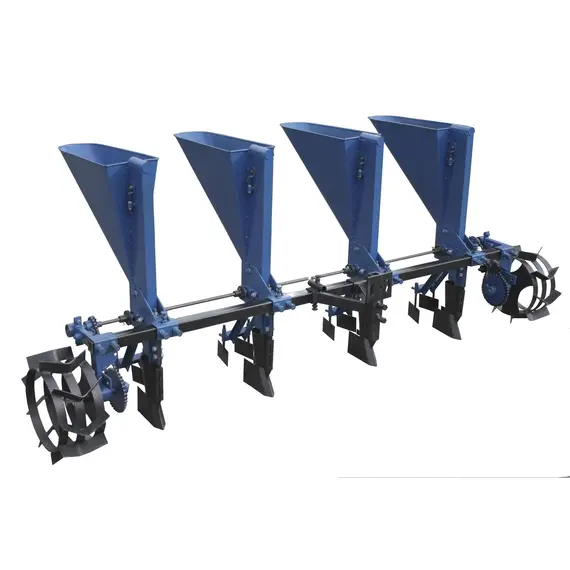 Чеснокосажалка 4-х рядная на мотоблок (ЧС4) ложки диаметром 24,5мм, изображение 4 купити в Україні