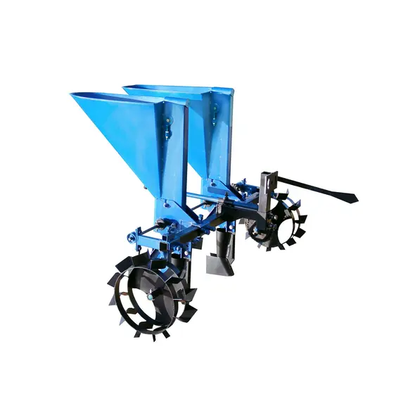 Часникосаджалка 2-х рядна на мотоблок (ЧС10) ложки Ø34, зображення 2 купити в Україні