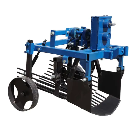 Картофелекопалка вибрационная для мотоблока Зубр-105 с ходоуменьшителем (без карданного вала) (КК18), изображение 2 купити в Україні